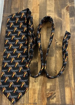 Corbata para hombre negra Disney’s Tigger exquisita ropa Foto 1 de 4