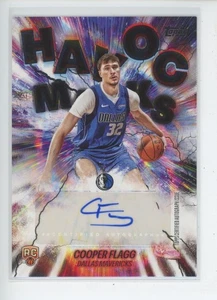 COOPER FLAGG AUTO RC 2025-26 TOPPS MARCAS DE ESTRAGOS AUTÓGRAFO NOVATO SP MAVERICKS - Imagen 1 de 2