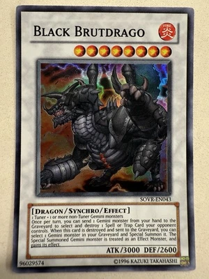 Black Brutdrago SOVR-EN043 Stardust Overdrive Unlimited LP Super Rare - Image 1 of 3