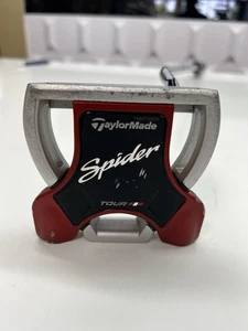 TaylorMade Spider Tour III Red Putter Mallet Super Stroke Pistol GTR Pure Roll - Picture 1 of 10