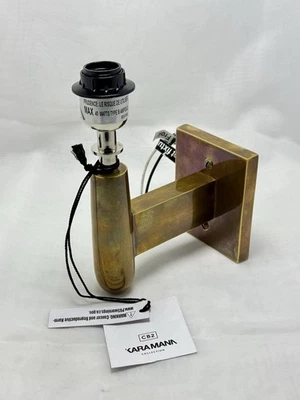 Aplique Lámparas de Pared CB2 Bronce MCM Moderno Diseño Kara Mann (sin sombra) 296-963 Foto 1 de 4