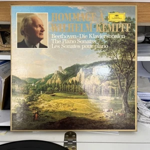 BEETHOVEN DIE KLAVIERSONATEN 11 LP BOX WILHELM KEMPFF C480 - Foto 1 di 3