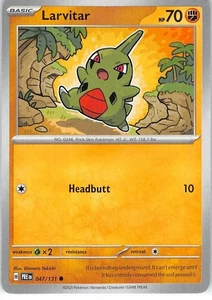 Larvitar Common SV: Prismatic Evolutions 047/131 NM - Picture 1 of 1