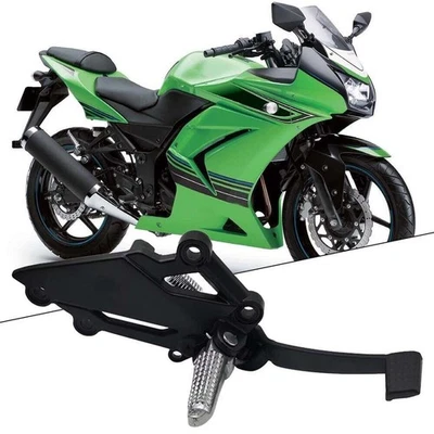 Conjunto de palanca de pedal de freno soporte de clavija de 300 pies para KAWASAKI EX 250R NINJA250 R Foto 1 de 4