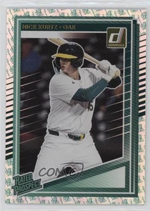 2025 Panini Donruss Rated Prospects Liberty Nick Kurtz #154 Rookie RC - Foto 1 di 3