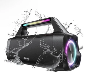 Bluetooth Lautsprecher, 80W Peak Musikbox Bluetooth Groß Bass Boost - Bild 1 von 6