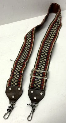 Vintage 1970s Wide Woven SLR/DSLR Camera Neck Strap - Image 1 of 4