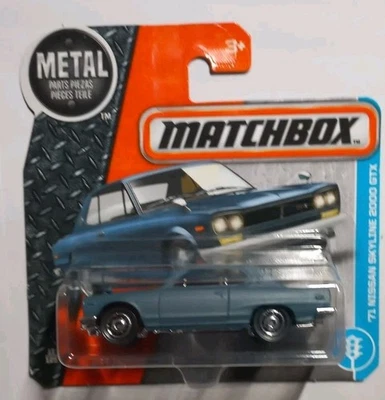 Matchbox - 1971 Nissan Skyline 2000 GTX - OVP - 2017 - #011/125 - NO Belt - Bild 1 von 3