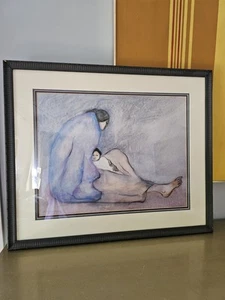 RC Gorman Lithograph Tizzie's Baby 30x25 Framed - Picture 1 of 12
