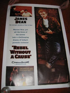 James Dean POSTER REBEL WITHOUT A CAUSE Style 2 NICE - Picture 1 of 1