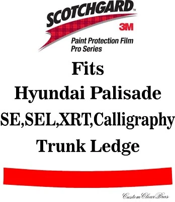 Película de protección de pintura 3M Scotchgard serie Pro para Hyundai Palisade 2023 2024 Foto 1 de 3