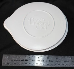 Tapa de almacenamiento de repuesto GENUINA Pampered Chef para tazón de batería con boquilla guc, 1 qt? - Imagen 1 de 7