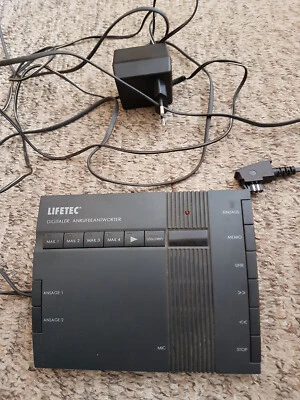 Digitaler Anrufbeantworter Marke LIFETEC Modell LT 9945 - Bild 1 von 3