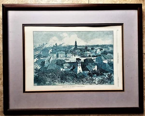 Antique Feb. 1884 Harper's Weekly Woodcut of Mobile, Alabama-The Gulf City - Picture 1 of 12