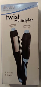 Illustra Beauty Twist Multistyler - 4 Plates 1 Styler New In The Box - Picture 1 of 3