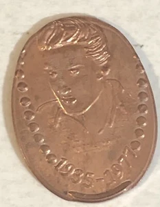 Elvis Presley Pressed penny elongated Elvis Young J2 - Picture 1 of 2