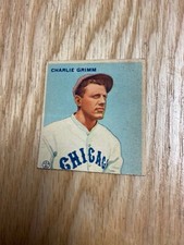 1933 Goudey Charlie Grimm Chicago Cubs Card #51