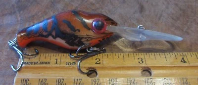 Worden's Hawg Boss Brown Crawdad Pattern Rattling Crankbait Lure - Image 1 of 4
