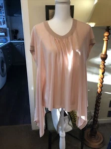 Ladys French Connection Peach Top Size M - Picture 1 of 4