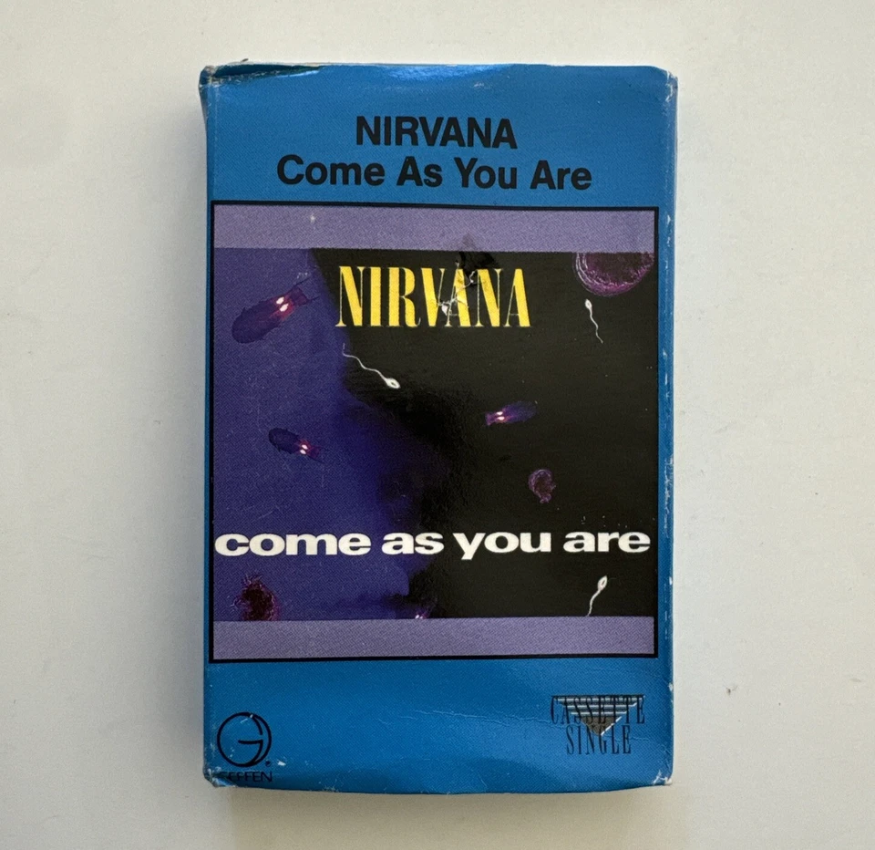 NIRVANA - ‘Come As You Are’ Rare Cassette Tape Single 90s Rock Grunge - Image 1 of 4