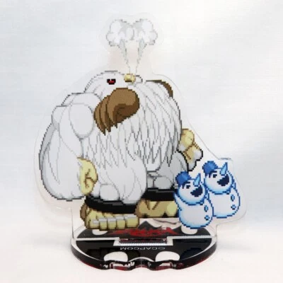 CAPCOM Vampire Savior Darkstalkers Sasquatch Pixel Bead Acrylic Figure 2024 - Image 1 of 4