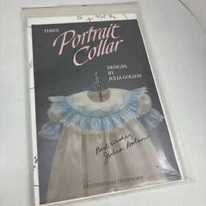 Julia Golson Heirloom Sewing Pattern Portrait Collar - Three patterns - Picture 1 of 2