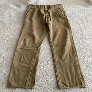 Zara Man Jeans Brown Men's Size US 30 Mens Adult Slash Pockets Button Zipper - Picture 1 of 13