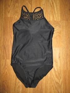 Girls JUSTICE one piece swimsuit bathing suit sz 7 - Picture 1 of 2
