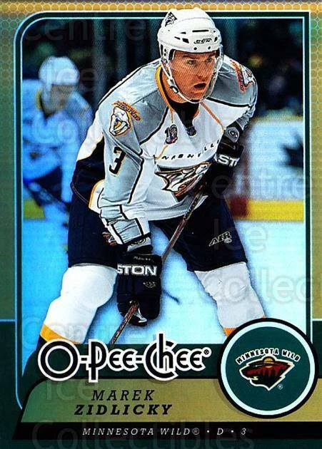 2008-09 O-pee-chee Gold #141 Marek Zidlicky - Image 1 of 1