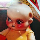 RECALLED Kraft Circus Poster VTG 1960s "Delectable" CREEPY baby doll advertising