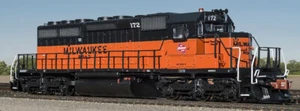 ScaleTrains N EMD SD40-2 Milwaukee Road MILW #172 DCC/SND LED SXT39389 - Picture 1 of 1