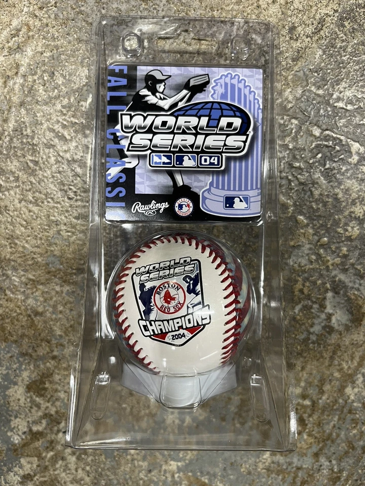Rawlings 2004 Serie Mundial Campeones Béisbol Boston Medias Rojas Nuevo En Caja Foto 1 de 1