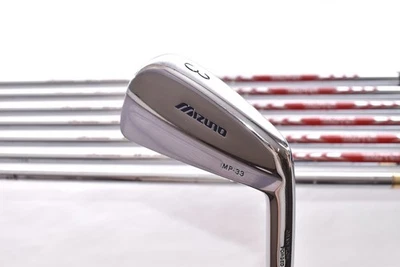 8pcs Mizuno MP-33 Forged 3-4-5-6-7-8-9-PW Iron Set MODUS3 + S200 Flex Stiff RH - Image 1 of 4
