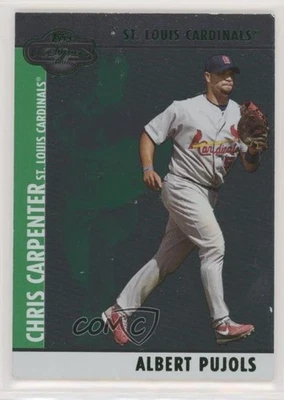 2008 Topps Co-Signers Silver Green /200 Albert Pujols Chris Carpenter #070 - Image 1 of 2