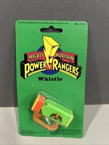 * Vintage Mighty Morphin Power Ranger Whistle Yellow / Green / Orange 1994 - Picture 1 of 4