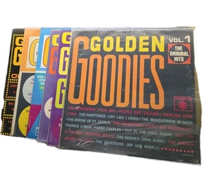 Set Of 6 The Original Hits Golden Goodies LP Vinyls Vol 1, 10, 12, 16, 17, & 18 - Foto 1 di 7