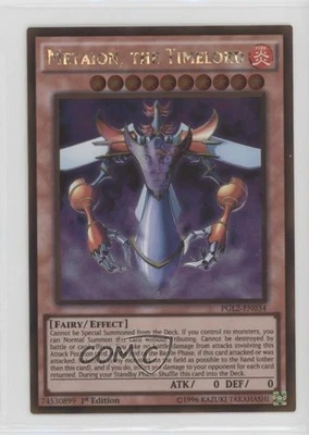 Metaion the Timelord 1st Ed. YuGiOh Premium Gold: Return of Bling #PGL2-EN034 - Image 1 of 2