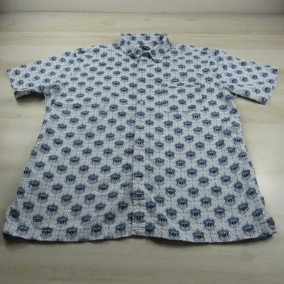 Royal Robbins Shirt Mens Extra Large Blue Button Up Contemporary Fit Cotton - Image 1 of 4