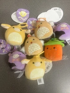 Squishmellow Easter Clip On 3.5 Inches Assortment Pick And Message Choice - Picture 1 of 1