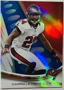 2013 Topps Platinum Sapphire Darrelle Revis #78 Tampa Bay Buccaneers - Bild 1 von 2
