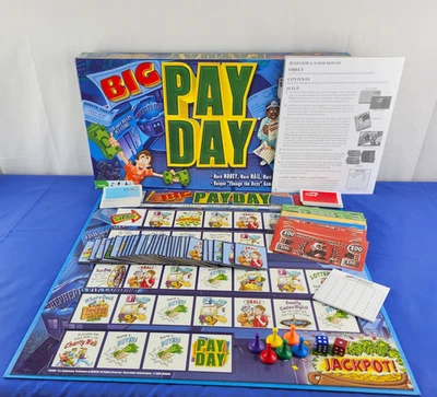 Big Pay Day Board Game Hasbro 2008 More Money More Mail More Deals Complete! - Image 1 of 4