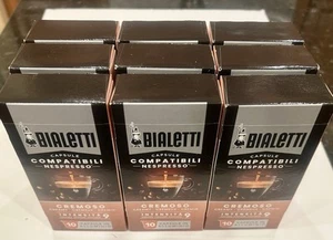 9 Pack BIALETTI Coffee pods: CREMOSO Creamy for NESPRESSO 90 Pods BB: 8/2025 - Picture 1 of 9