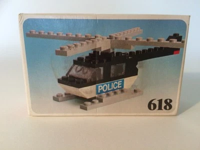 Vintage LEGO Set 618 Police Helicopter 1977 - New In Sealed Box (NISB) - Image 1 of 3