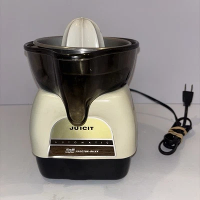 Vintage Juicer Proctor Silex Automatic Juicit Juicer J101WA Great Working Cond. - Image 1 of 4