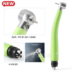 Plástico dental LED Integrate E-generador pieza de mano de alta velocidad 4 orificios spray de 3 vías - Imagen 1 de 17