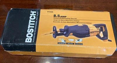 2013 Bostitch 8.5 Amp Orbital Reciprocating Saw, BTE360K - Image 1 of 4