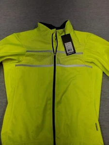 Craft Glow Jacket Bright Yellow/Flumino Men's Size Medium Cycling Jersey - Picture 1 of 8