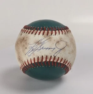 90's Ken Griffey Jr Autographed Signed Baseball Limited Edtion Nintendo Employee - Picture 1 of 4