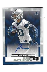 Rico Gathers 2016 Panini Playoff Rookie Autograph Card # 12, 36/49              - Bild 1 von 2