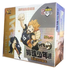 Anime Haikyuu!! Paquete de 30 tarjetas coleccionables Hinata Shoyo Booster Box tarjetas de colección - Imagen 1 de 8